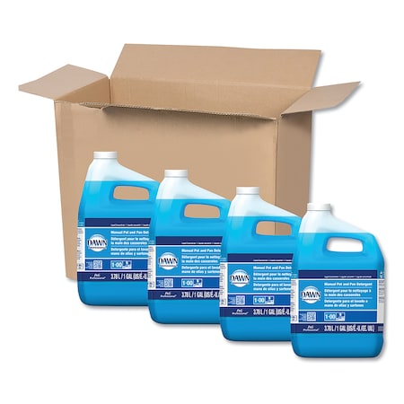 Dawn Professional 57445Ct Manual Pot & Pan Dish Detergent Original 4/Carton